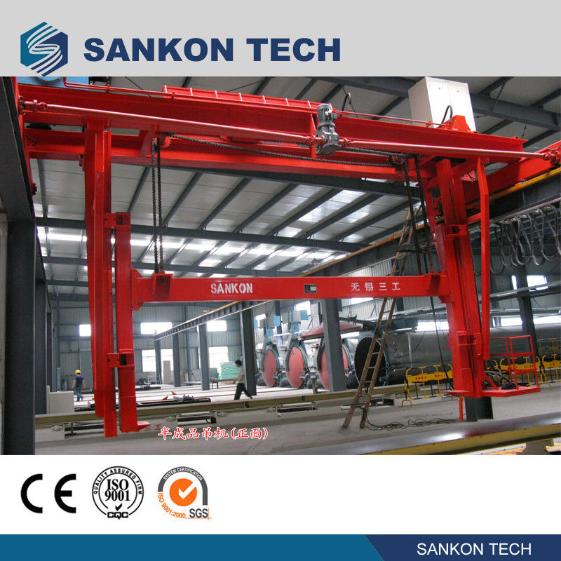 Automatic Aerated Concrete Block Making Machine - Grouping Crane-Autoclaved Aerated Concrete Production