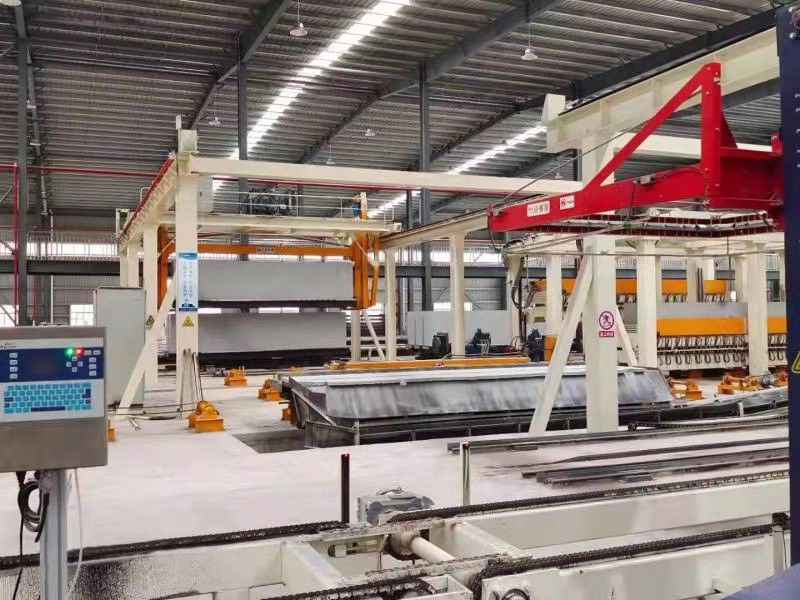 Tilting Table/Overturn table AAC Production Line-Automatic Lightweight Concrete AAC Block Making Machine